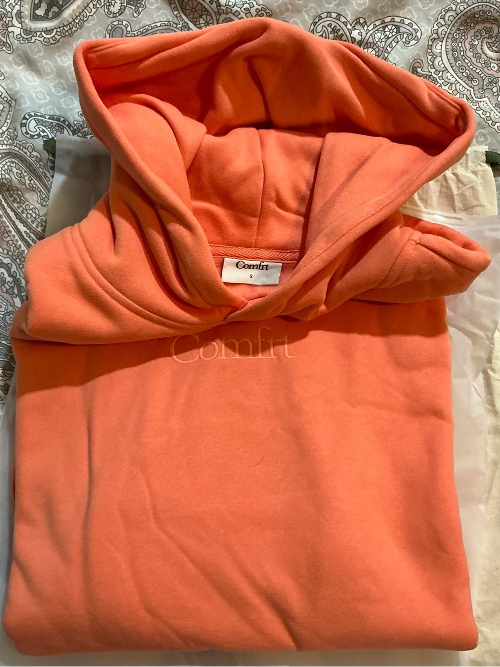Comfrt Signature Coral Hoodie Pullover for Women